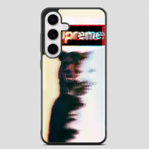 Supreme Logo Cat Samsung Galaxy S24 FE Case