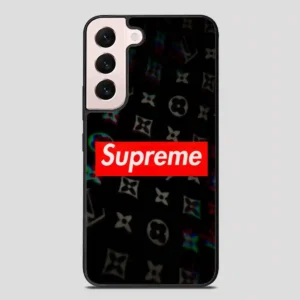 Supreme Red Black Samsung Galaxy S22 Plus Case