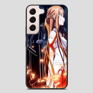 Sword Art Online Kirito And Asuna Samsung Galaxy S22 Plus Case