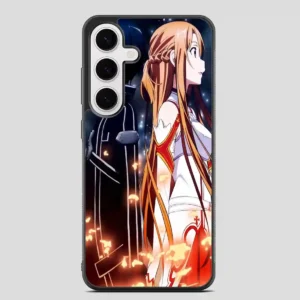 Sword Art Online Kirito And Asuna Samsung Galaxy S24 FE Case