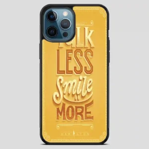 Talk Less Smile More Hamilton Vintage iPhone 12 Pro Max Case