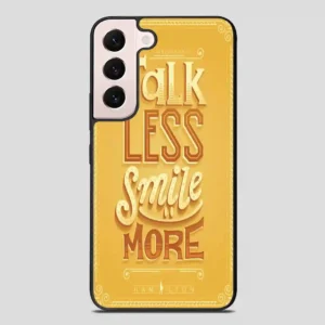 Talk Less Smile More Hamilton Vintage Samsung Galaxy S22 Plus Case