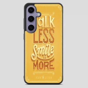 Talk Less Smile More Hamilton Vintage Samsung Galaxy S23 FE Case