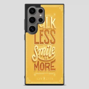 Talk Less Smile More Hamilton Vintage Samsung Galaxy S24 Ultra Case