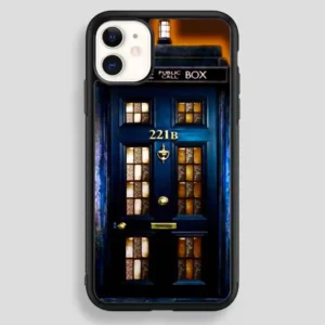 Tardis 221B Police Public Call Box iPhone 12 Case