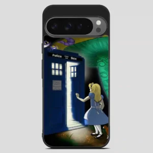 Tardis In Wonderland Google Pixel 9 Pro XL Case