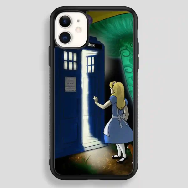 Tardis In Wonderland iPhone 12 Case