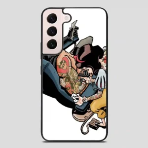 Tattooed Princess And Batman Samsung Galaxy S22 Plus Case