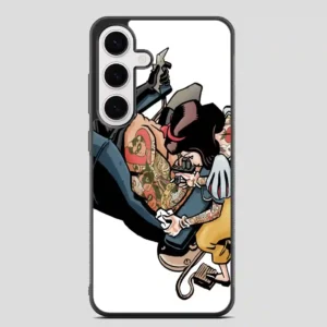 Tattooed Princess And Batman Samsung Galaxy S24 FE Case