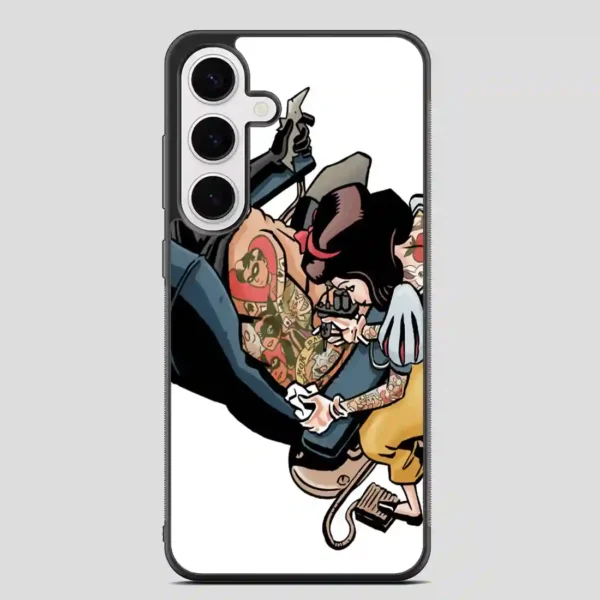 Tattooed Princess And Batman Samsung Galaxy S24 FE Case