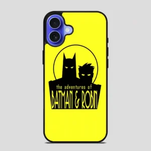 The Adventures Batman And Robin iPhone 16 Case
