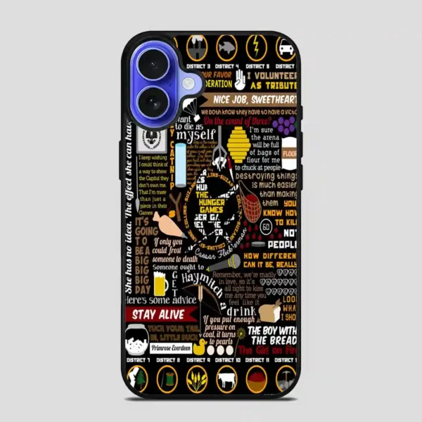 The Hunger Games Books John Green The Fault In Our Stars iPhone 16 Case