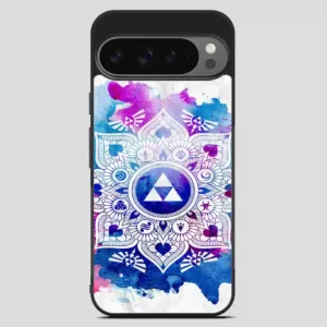 The Legend Of A Zelda Mandala Retro Google Pixel 9 Pro XL Case