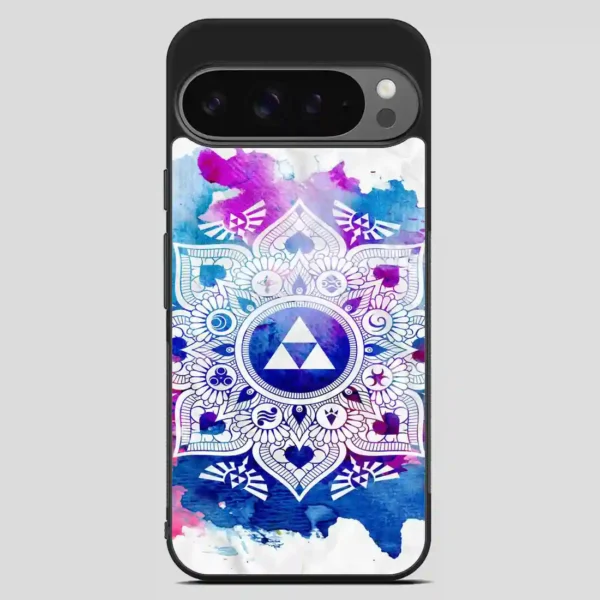 The Legend Of A Zelda Mandala Retro Google Pixel 9 Pro XL Case