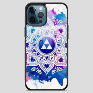 The Legend Of A Zelda Mandala Retro iPhone 12 Pro Max Case
