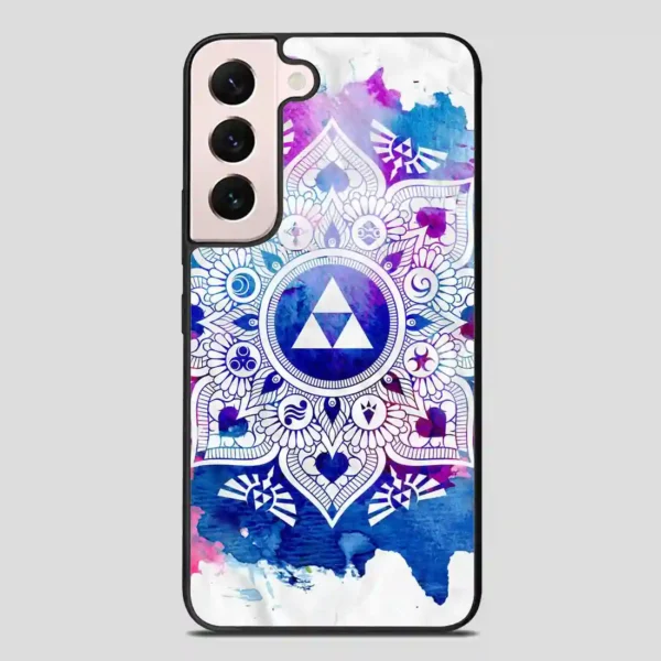 The Legend Of A Zelda Mandala Retro Samsung Galaxy S22 Plus Case