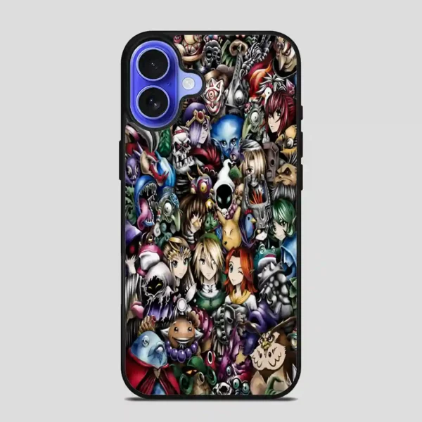 The Legend Of Zelda All Charachter iPhone 16 Case