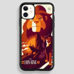 The Lion King Disney Poster iPhone 12 Case