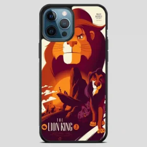 The Lion King Disney Poster iPhone 12 Pro Max Case