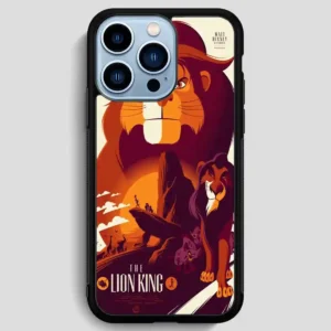 The Lion King Disney Poster iPhone 13 Pro Max Case