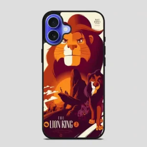 The Lion King Disney Poster iPhone 16 Case