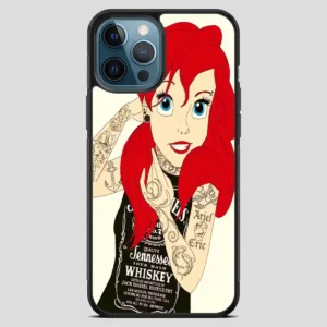 The Little Mermaid Ariel Tattoos iPhone 12 Pro Max Case