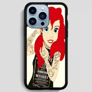 The Little Mermaid Ariel Tattoos iPhone 13 Pro Max Case