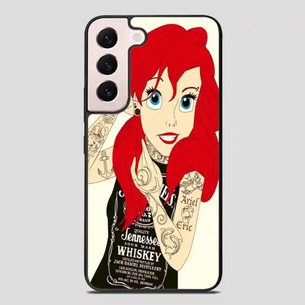 The Little Mermaid Ariel Tattoos Samsung Galaxy S22 Plus Case