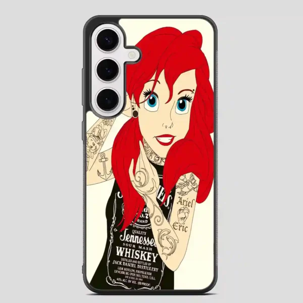 The Little Mermaid Ariel Tattoos Samsung Galaxy S24 FE Case
