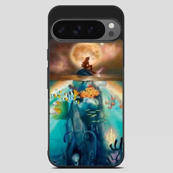 The Little Mermaid Green Ariel Street Google Pixel 9 Pro XL Case