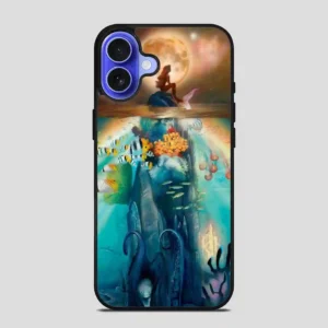 The Little Mermaid Green Ariel Street iPhone 16 Case