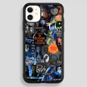 The Nightmare Before Christmas Movie Horror Ghos iPhone 12 Case