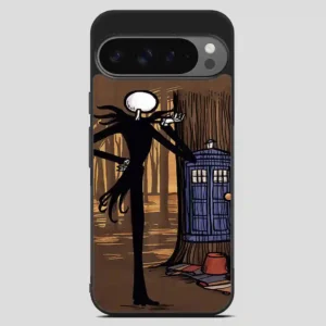 The Nightmare Before Christmas Tardis Google Pixel 9 Pro XL Case