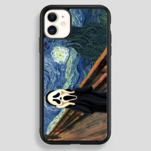 The Starry Night Scream iPhone 12 Case