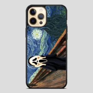 The Starry Night Scream iPhone 12 Pro Case