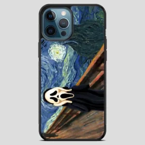 The Starry Night Scream iPhone 12 Pro Max Case