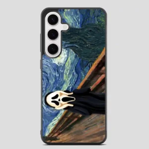 The Starry Night Scream Samsung Galaxy S24 FE Case