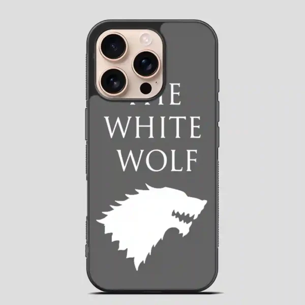 The White Wolf Sigil iPhone 16 Pro Case