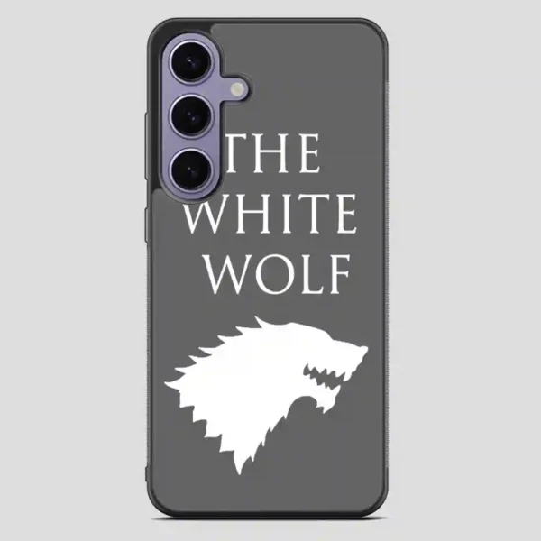 The White Wolf Sigil Samsung Galaxy S23 FE Case