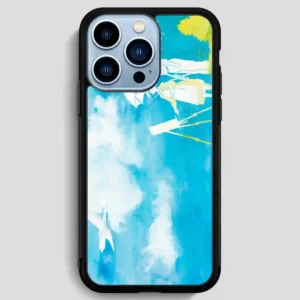 The Wind Rises Features Jiro And Nahoko Watercolor iPhone 13 Pro Max Case
