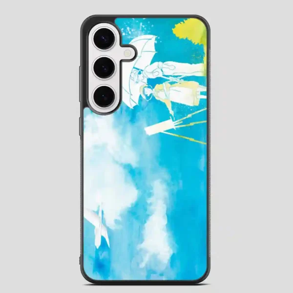 The Wind Rises Features Jiro And Nahoko Watercolor Samsung Galaxy S24 FE Case