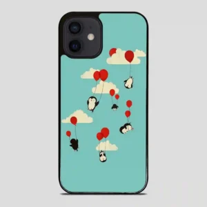 These Bashful Penguins Doing Normal Penguin Things iPhone 12 Mini Case