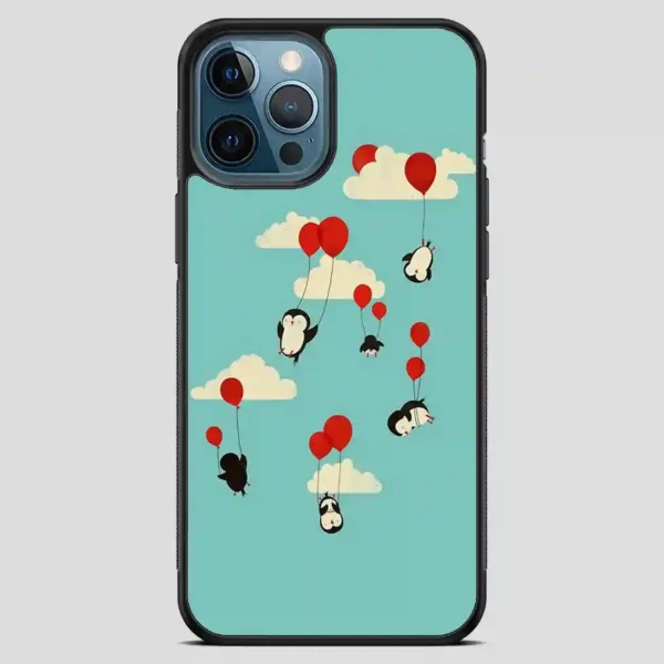 These Bashful Penguins Doing Normal Penguin Things iPhone 12 Pro Max Case