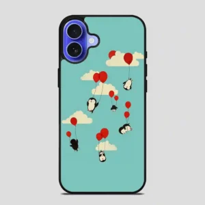 These Bashful Penguins Doing Normal Penguin Things iPhone 16 Case