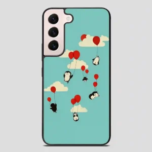 These Bashful Penguins Doing Normal Penguin Things Samsung Galaxy S22 Plus Case