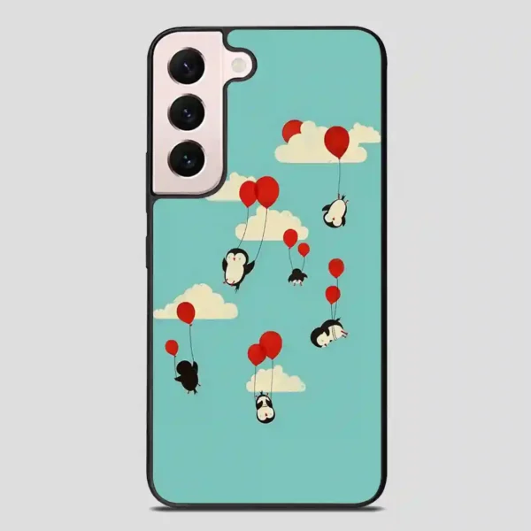 These Bashful Penguins Doing Normal Penguin Things Samsung Galaxy S22 Plus Case