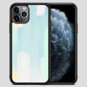 These Cool Toned Brush Strokes iPhone 11 Pro Max Case