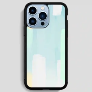 These Cool Toned Brush Strokes iPhone 13 Pro Max Case