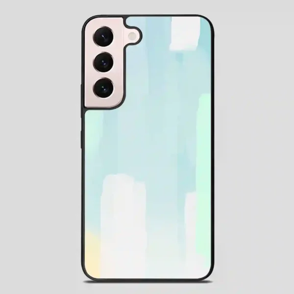 These Cool Toned Brush Strokes Samsung Galaxy S22 Plus Case