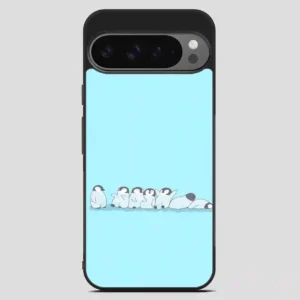 These Penguins That Are Basically A Chronological Depiction Of Your Week Google Pixel 9 Pro XL Case